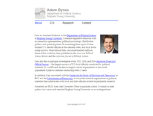 Tablet Screenshot of adamdynes.com